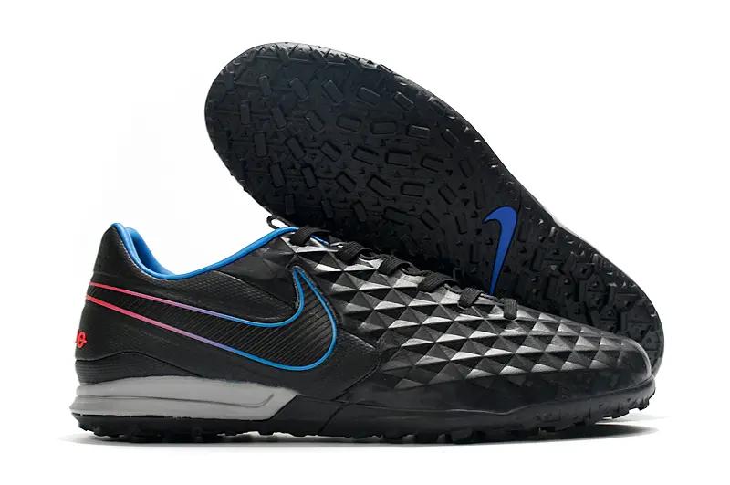 NIke Tiempo Legend 8 Pro TF - Black/Electric Blue/Hot Pink