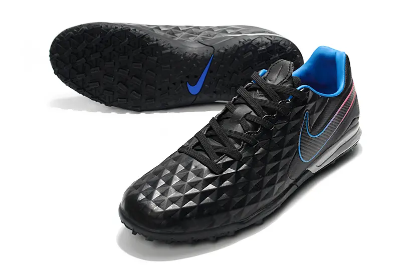 NIke Tiempo Legend 8 Pro TF - Black/Electric Blue/Hot Pink