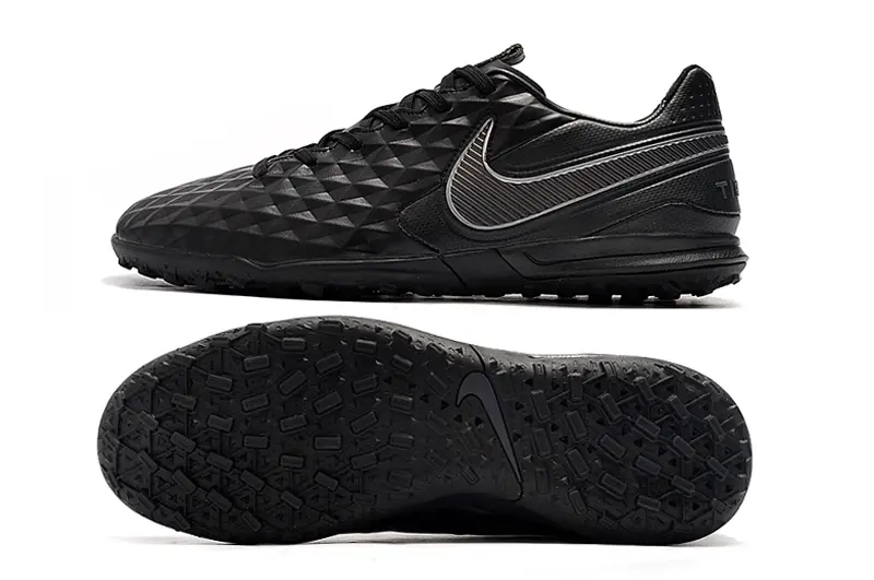 NIke Tiempo Legend 8 Pro TF - Black/Midnight Black/Carbon Grey