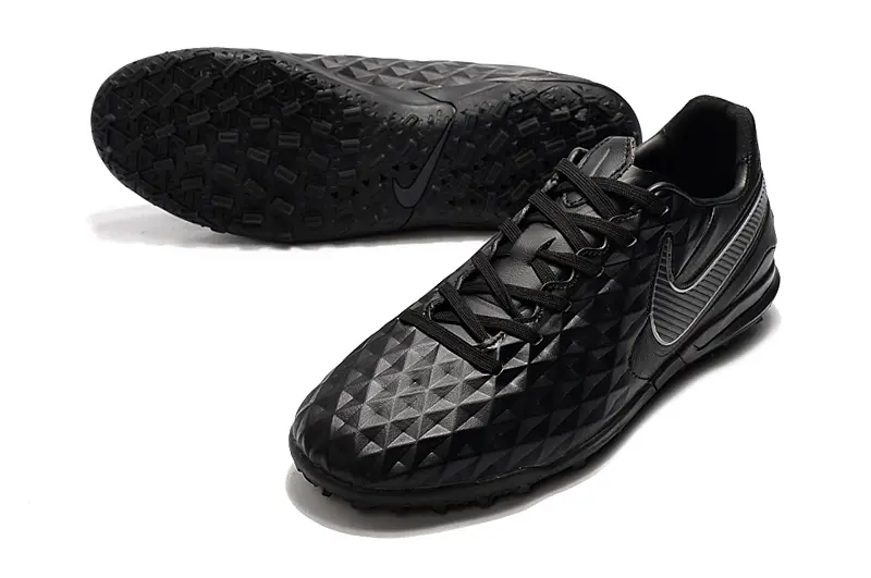 NIke Tiempo Legend 8 Pro TF - Black/Midnight Black/Carbon Grey