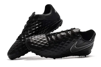 NIke Tiempo Legend 8 Pro TF - Black/Midnight Black/Carbon Grey