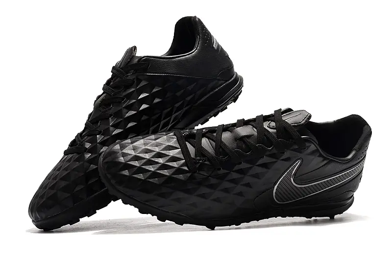 NIke Tiempo Legend 8 Pro TF - Black/Midnight Black/Carbon Grey