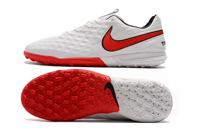 NIke Tiempo Legend 8 Pro TF - White/Dynamic Red/White Smoke