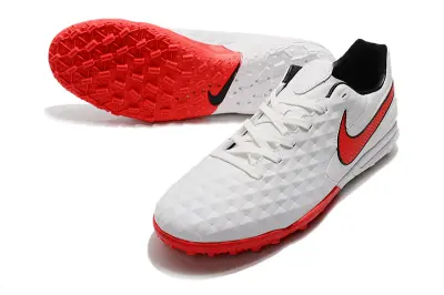 NIke Tiempo Legend 8 Pro TF - White/Dynamic Red/White Smoke