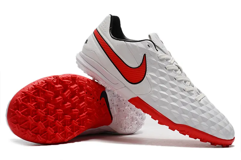 NIke Tiempo Legend 8 Pro TF - White/Dynamic Red/White Smoke