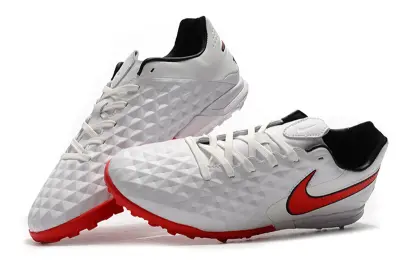 NIke Tiempo Legend 8 Pro TF - White/Dynamic Red/White Smoke