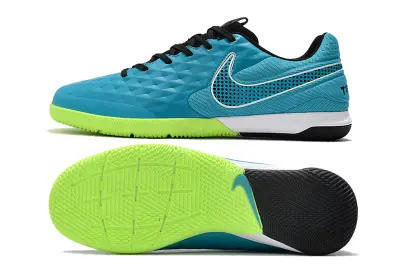 NIke Tiempo Lunar Legend 8 Pro IC - Blue/Vivid Aqua/Neon Green