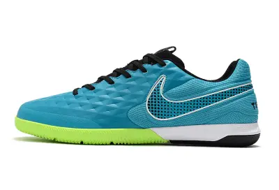 NIke Tiempo Lunar Legend 8 Pro IC - Blue/Vivid Aqua/Neon Green