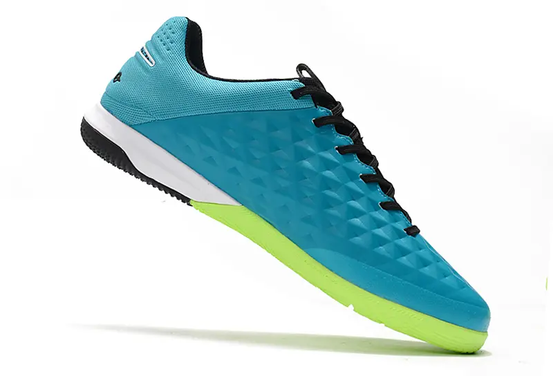 NIke Tiempo Lunar Legend 8 Pro IC - Blue/Vivid Aqua/Neon Green