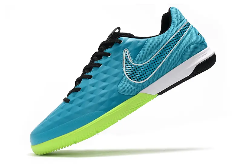 NIke Tiempo Lunar Legend 8 Pro IC - Blue/Vivid Aqua/Neon Green