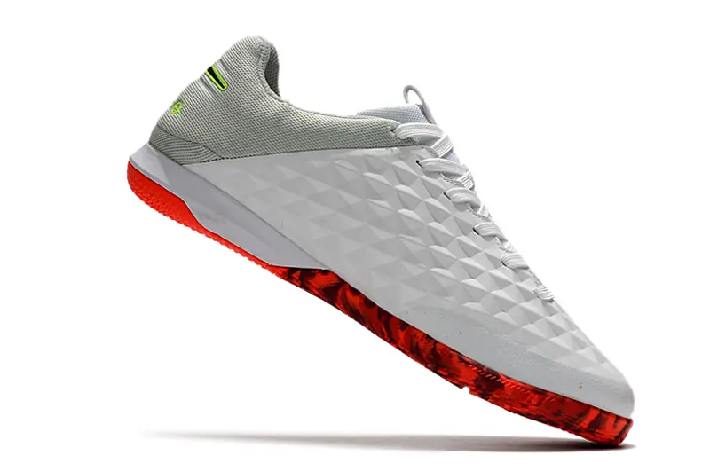 NIke Tiempo Lunar Legend 8 Pro IC - White/Electric Red/Lime Green