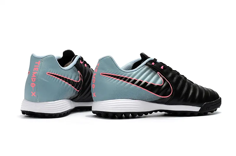 Nike Tiempo Ligera 4 TF - Black/Aqua Blue/Pink Flash