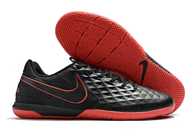 NIke Tiempo Lunar Legend 8 Pro IC - Black/Fiery Red/Jet Black
