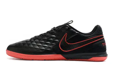 NIke Tiempo Lunar Legend 8 Pro IC - Black/Fiery Red/Jet Black