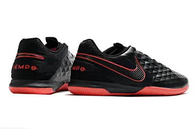NIke Tiempo Lunar Legend 8 Pro IC - Black/Fiery Red/Jet Black