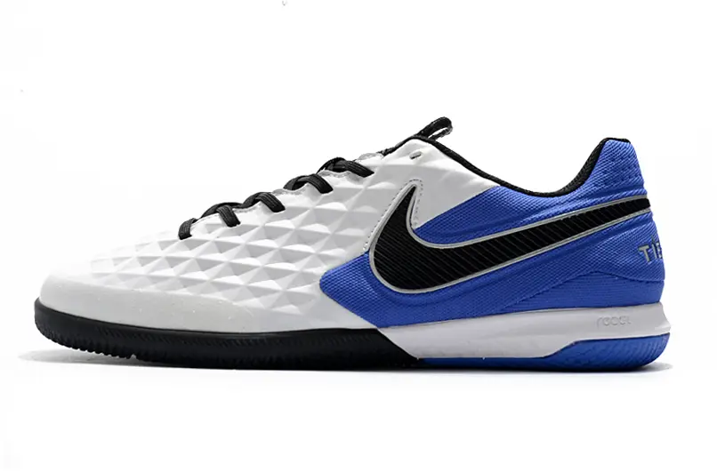 NIke Tiempo Lunar Legend 8 Pro IC - White/Royal Blue/Pearl White