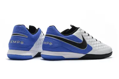 NIke Tiempo Lunar Legend 8 Pro IC - White/Royal Blue/Pearl White
