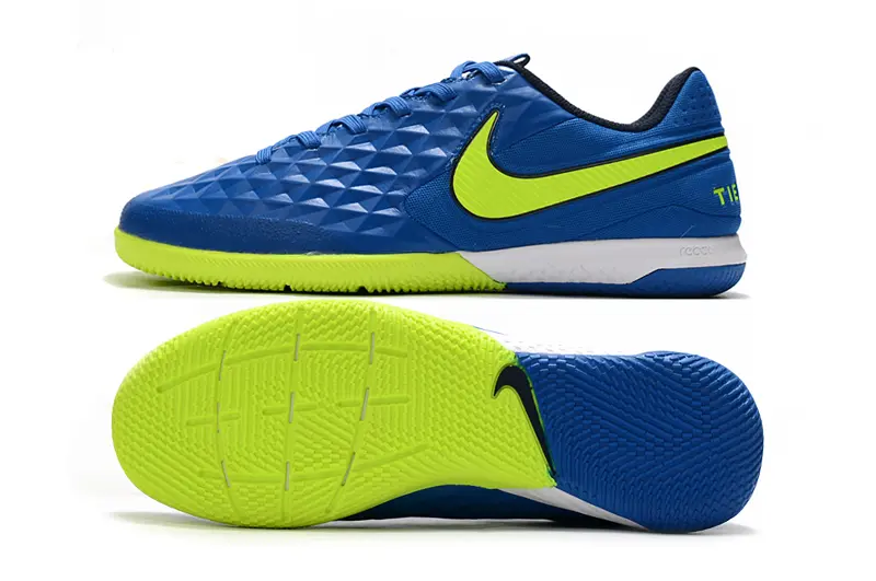 NIke Tiempo Lunar Legend 8 Pro IC - Blue/Electric Yellow/Deep Blue