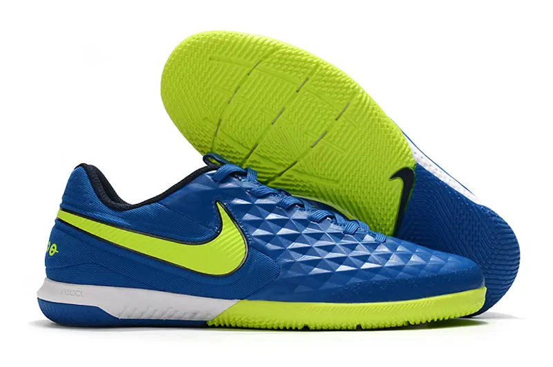 NIke Tiempo Lunar Legend 8 Pro IC - Blue/Electric Yellow/Deep Blue