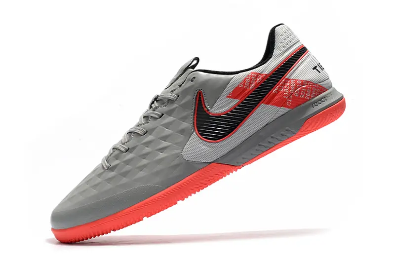 NIke Tiempo Lunar Legend 8 Pro IC - Gray/Electric Coral/Black