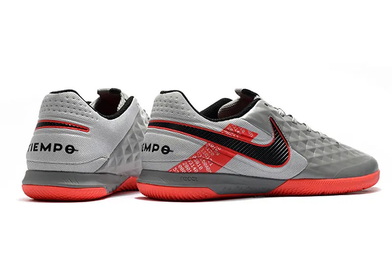 NIke Tiempo Lunar Legend 8 Pro IC - Gray/Electric Coral/Black