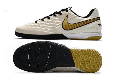 NIke Tiempo Lunar Legend 8 Pro IC - White/Black/Gold