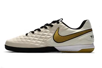 NIke Tiempo Lunar Legend 8 Pro IC - White/Black/Gold