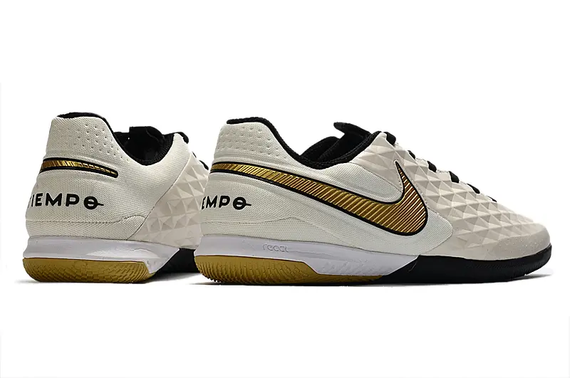 NIke Tiempo Lunar Legend 8 Pro IC - White/Black/Gold