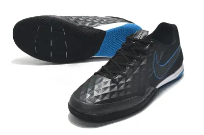 NIke Tiempo Lunar Legend 8 Pro IC - Black/Electric Blue/Graphite Gray