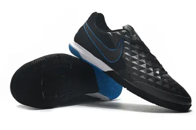 NIke Tiempo Lunar Legend 8 Pro IC - Black/Electric Blue/Graphite Gray