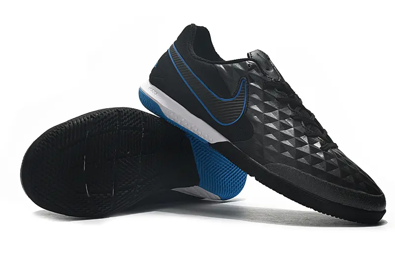 NIke Tiempo Lunar Legend 8 Pro IC - Black/Electric Blue/Graphite Gray