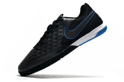 NIke Tiempo Lunar Legend 8 Pro IC - Black/Electric Blue/Graphite Gray