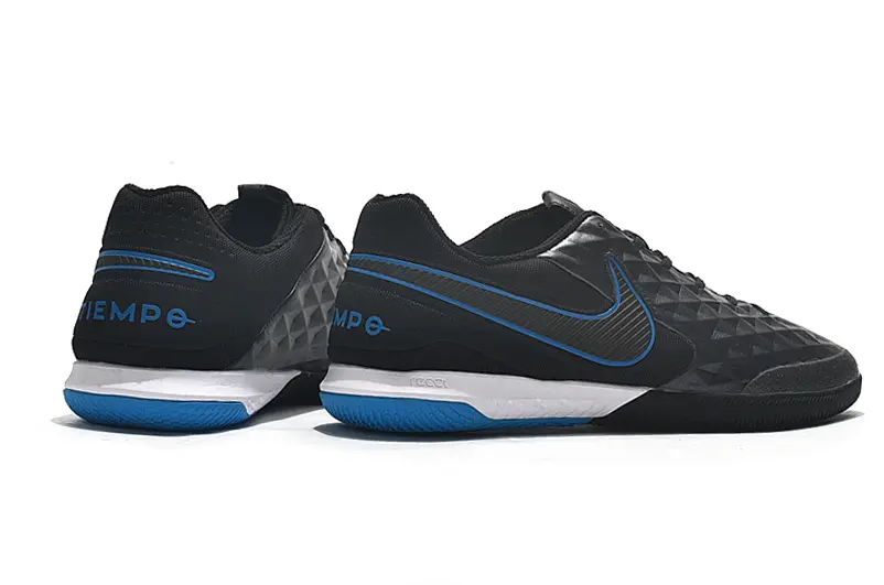 NIke Tiempo Lunar Legend 8 Pro IC - Black/Electric Blue/Graphite Gray