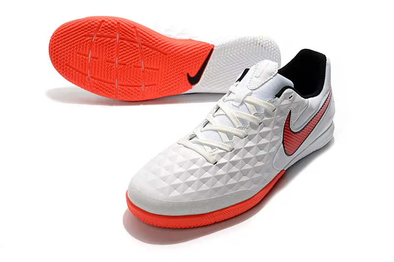 NIke Tiempo Lunar Legend 8 Pro IC - White/Pearl White/Flash Crimson