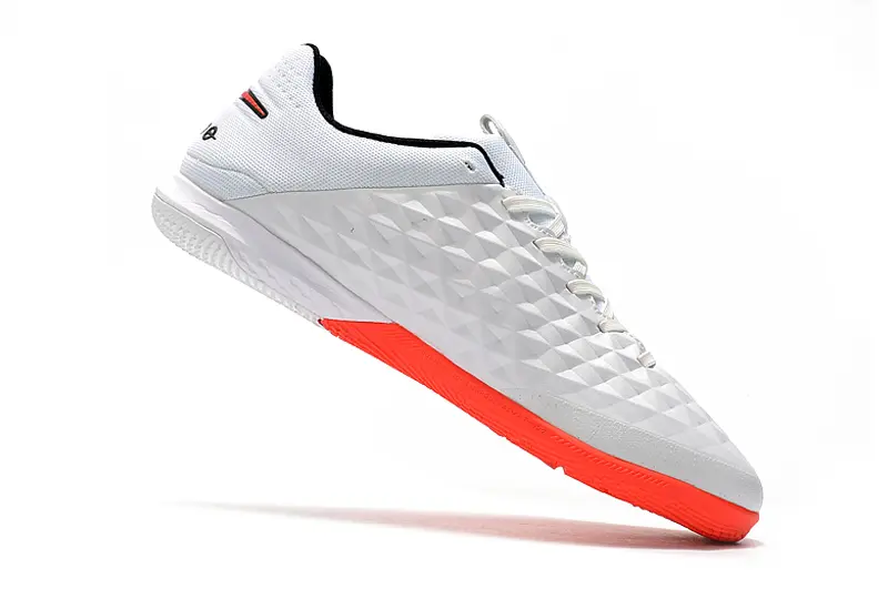 NIke Tiempo Lunar Legend 8 Pro IC - White/Pearl White/Flash Crimson