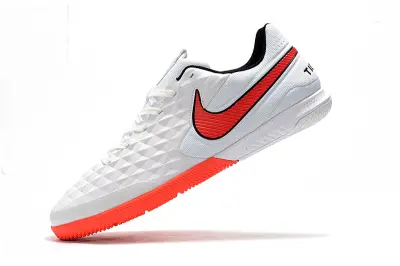 NIke Tiempo Lunar Legend 8 Pro IC - White/Pearl White/Flash Crimson