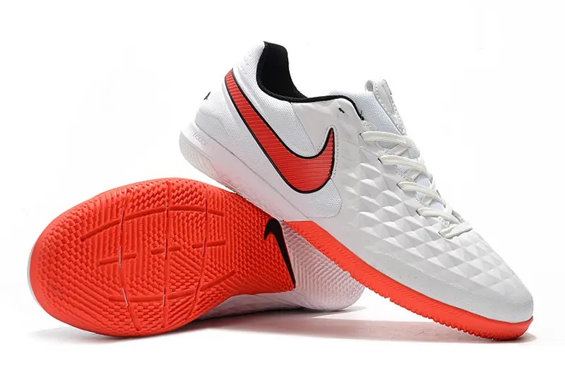 NIke Tiempo Lunar Legend 8 Pro IC - White/Pearl White/Flash Crimson