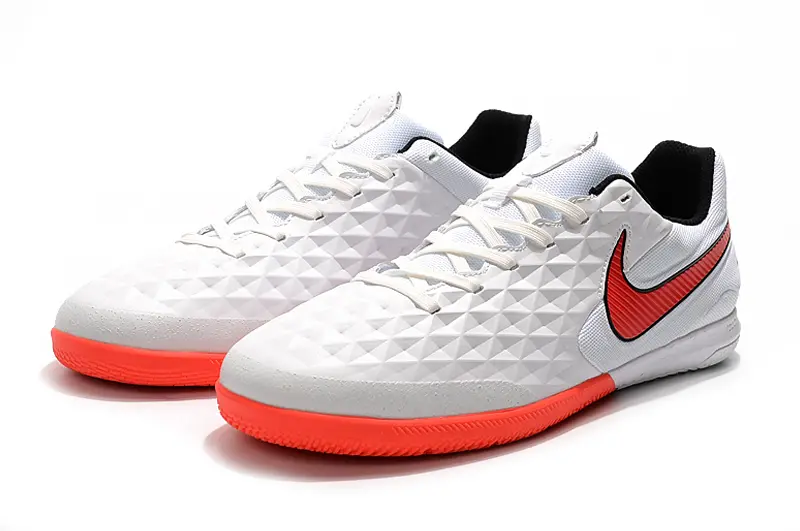 NIke Tiempo Lunar Legend 8 Pro IC - White/Pearl White/Flash Crimson