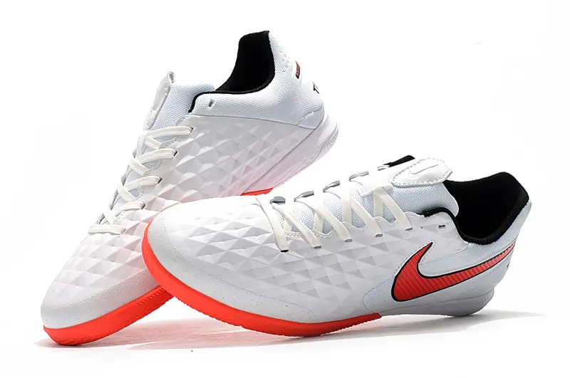 NIke Tiempo Lunar Legend 8 Pro IC - White/Pearl White/Flash Crimson