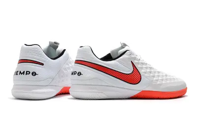 NIke Tiempo Lunar Legend 8 Pro IC - White/Pearl White/Flash Crimson