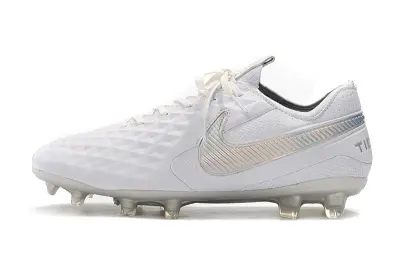 Nike Tiempo Legend 8 Elite FG - White/Iridescent White/Glossy Clear