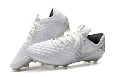 Nike Tiempo Legend 8 Elite FG - White/Iridescent White/Glossy Clear