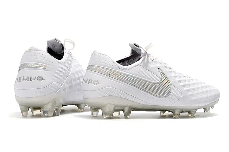 Nike Tiempo Legend 8 Elite FG - White/Iridescent White/Glossy Clear