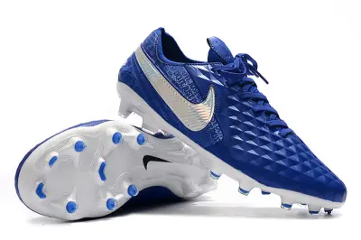 Nike Tiempo Legend 8 Elite FG - Blue/Electric Blue/White