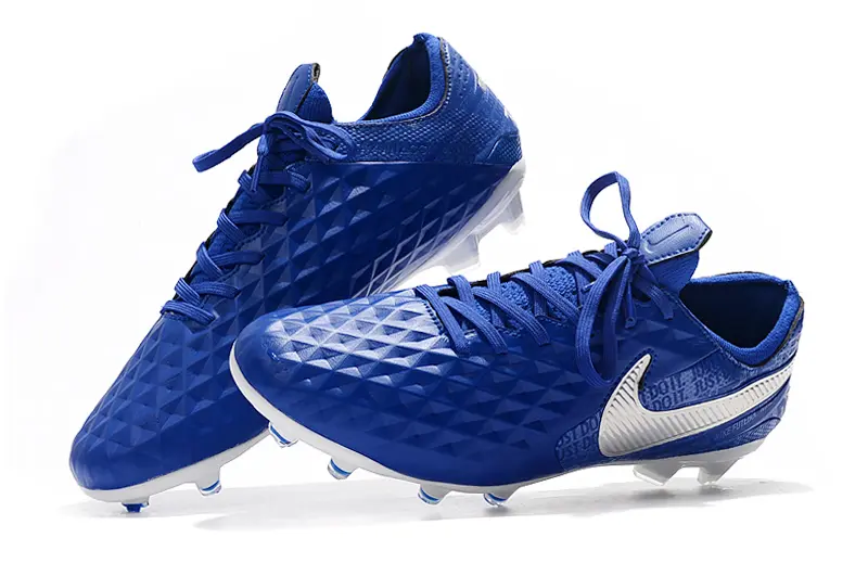 Nike Tiempo Legend 8 Elite FG - Blue/Electric Blue/White