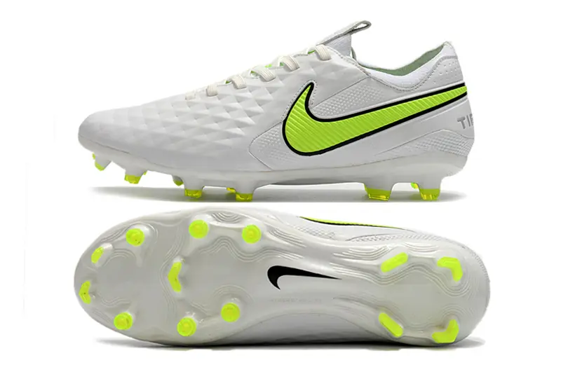 Nike Tiempo Legend 8 Elite FG - White/Lime Green/Black