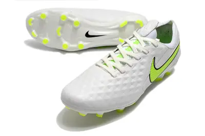 Nike Tiempo Legend 8 Elite FG - White/Lime Green/Black