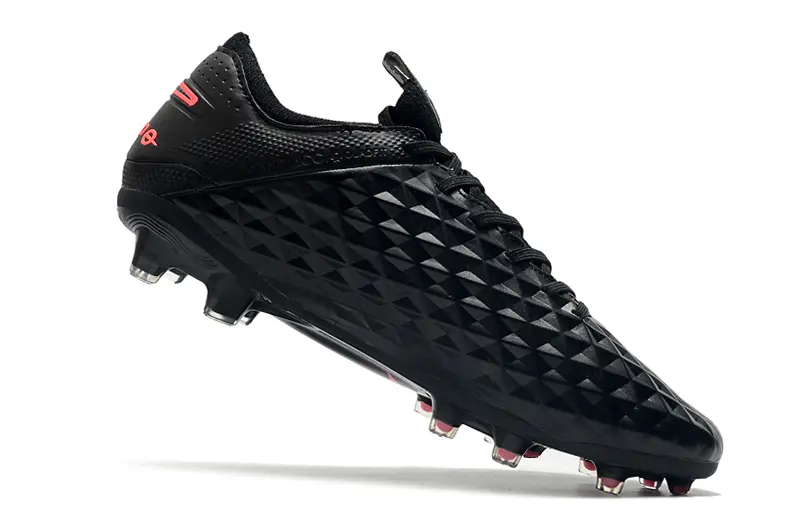Nike Tiempo Legend 8 Elite FG - Black/Neon Pink/Charcoal Gray