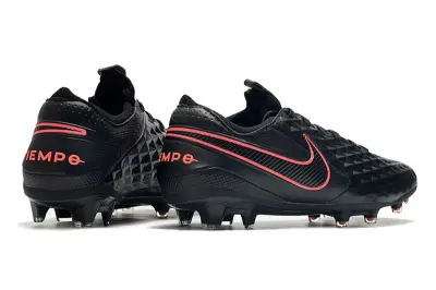 Nike Tiempo Legend 8 Elite FG - Black/Neon Pink/Charcoal Gray