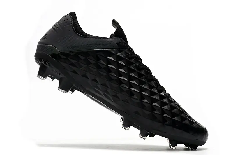 Nike Tiempo Legend 8 Elite FG - Black/Midnight Black/Onyx Black